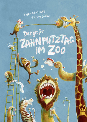 Der große Zahnputztag im Zoo (Mini-Ausgabe) von Jakobs,  Günther, Schoenwald,  Sophie