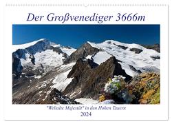 Der Großvenediger 3666m (Wandkalender 2024 DIN A2 quer), CALVENDO Monatskalender von Kramer,  Christa