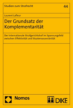 Der Grundsatz der Komplementarität von Lafleur,  Laurent