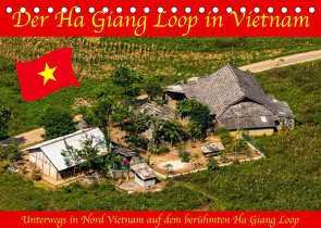 Der Ha Giang Loop in Vietnam (Tischkalender 2023 DIN A5 quer) von Brack,  Roland
