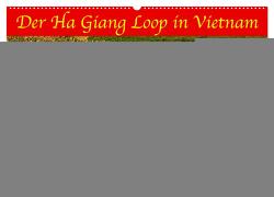 Der Ha Giang Loop in Vietnam (Wandkalender 2024 DIN A2 quer), CALVENDO Monatskalender von Brack,  Roland