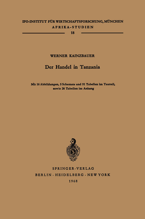 Der Handel in Tanzania von Kainzbauer,  W.