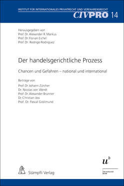 Der handelsgerichtliche Prozess von Eichel,  Florian, Markus,  Alexander, Rodriguez,  Rodrigo