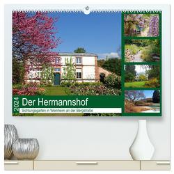 Der Hermannshof Sichtungsgarten in Weinheim an der Bergstraße (hochwertiger Premium Wandkalender 2024 DIN A2 quer), Kunstdruck in Hochglanz von Andersen,  Ilona
