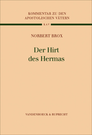 Der Hirt des Hermas von Brox,  Norbert
