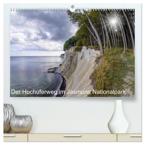 Der Hochuferweg im Jasmund Nationalpark (hochwertiger Premium Wandkalender 2024 DIN A2 quer), Kunstdruck in Hochglanz von Schmidt,  Bodo