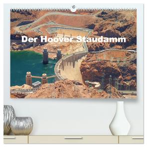 Der Hoover Staudamm (hochwertiger Premium Wandkalender 2024 DIN A2 quer), Kunstdruck in Hochglanz von Krahn,  Volker