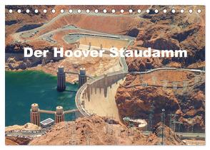 Der Hoover Staudamm (Tischkalender 2024 DIN A5 quer), CALVENDO Monatskalender von Krahn,  Volker