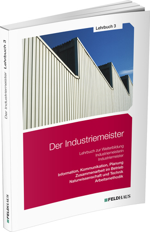 Der Industriemeister / Lehrbuch 3 von Schmidt-Wessel,  Elke, Wessel,  Frank