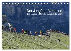 Der Jungfrau-Marathon (Tischkalender 2024 DIN A5 quer), CALVENDO Monatskalender von Eppele,  Klaus