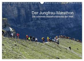 Der Jungfrau-Marathon (Wandkalender 2024 DIN A3 quer), CALVENDO Monatskalender von Eppele,  Klaus