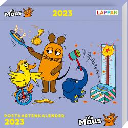 Der Kalender mit der Maus – Postkartenkalender 2023 von Lappan Verlag