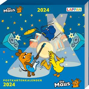 Der Kalender mit der Maus – Postkartenkalender 2024 von Diverse