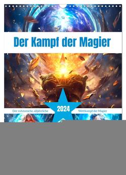 Der Kampf der Magier (Wandkalender 2024 DIN A3 hoch), CALVENDO Monatskalender von Gierok-Latniak,  Steffen