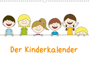 Der Kinderkalender (Wandkalender 2021 DIN A3 quer) von FloBo