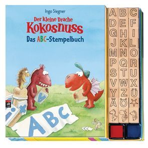 Der kleine Drache Kokosnuss – Das ABC-Stempelbuch von Siegner,  Ingo
