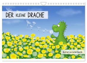 Der kleine Drache (Wandkalender 2024 DIN A4 quer), CALVENDO Monatskalender von Eisendle,  Carmen
