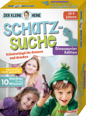 Der kleine Heine. Schatzsuche. Dinosaurier Edition. Schnitzeljagd für drinnen und draußen von Heine,  Stefan