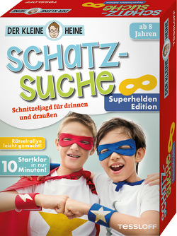 Der kleine Heine. Schatzsuche. Superhelden Edition. Schnitzeljagd für drinnen und draußen von Heine,  Stefan