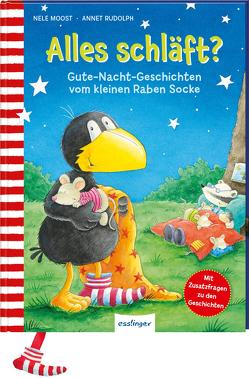 Der kleine Rabe Socke: Alles schläft? von Moost,  Nele, Rudolph,  Annet