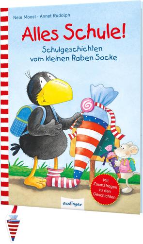 Der kleine Rabe Socke: Alles Schule! von Moost,  Nele, Rudolph,  Annet