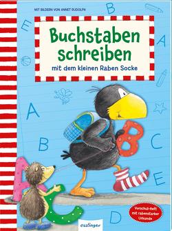 Der kleine Rabe Socke: Buchstaben schreiben mit dem kleinen Raben Socke von Rudolph,  Annet