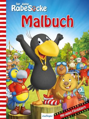 Der kleine Rabe Socke, Das große Rennen – Malbuch; VE 5 Expl. von Akkord Film Produktion GmbH