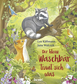 Der kleine Waschbär traut sich was – ein Bilderbuch für Kinder ab 2 Jahren von Käßmann,  Lea, Walczyk,  Jana