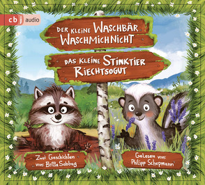 Der kleine Waschbär Waschmichnicht und Das kleine Stinktier Riechtsogut von Lange,  Igor, Sabbag,  Britta, Schepmann,  Philipp