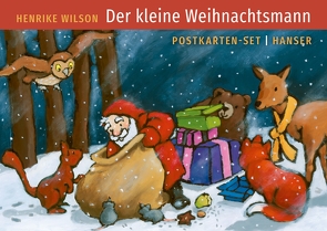 Der kleine Weihnachtsmann Postkarten-Set von Wilson,  Henrike
