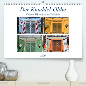 Der Knuddel-Oldie – Citroën HY und seine Gesichter (Premium, hochwertiger DIN A2 Wandkalender 2020, Kunstdruck in Hochglanz) von Laue,  Ingo