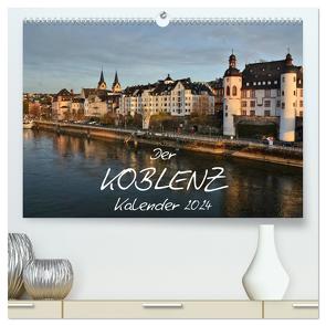 Der Koblenz Kalender (hochwertiger Premium Wandkalender 2024 DIN A2 quer), Kunstdruck in Hochglanz von Heußlein,  Jutta