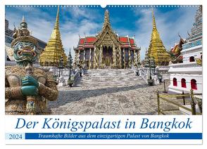 Der Königspalast in Bangkok (Wandkalender 2024 DIN A2 quer), CALVENDO Monatskalender von Härtner,  Bernd