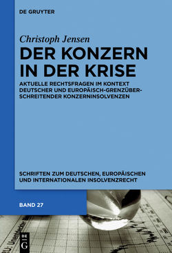 Der Konzern in der Krise von Jensen,  Christoph