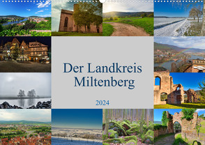 Der Landkreis Miltenberg (Wandkalender 2024 DIN A2 quer), CALVENDO Monatskalender von Meisenzahl,  Jessica