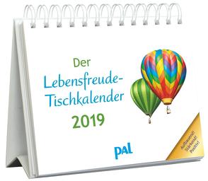 Der Lebensfreude-Tischkalender 2019 von Merkle,  Rolf, Wolf,  Doris