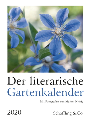 Der literarische Gartenkalender 2020 von Bachstein,  Julia, Nickig,  Marion