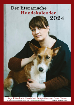 Der literarische Hundekalender 2024 von Körner,  Charlotte, Powa,  Andre