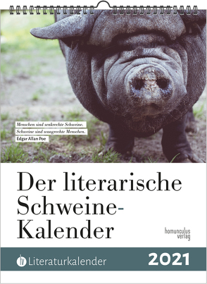 Der literarische Schweine-Kalender 2021