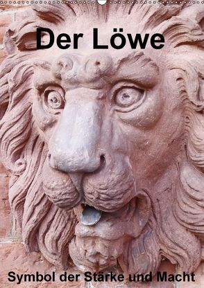 Der Löwe – Symbol der Stärke und Macht (Wandkalender 2018 DIN A2 hoch) von Andersen,  Ilona
