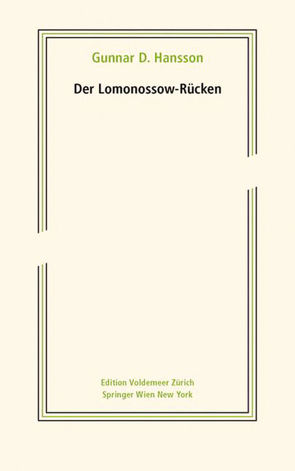 Der Lomonossow-Rücken von Hansson,  Gunnar D.