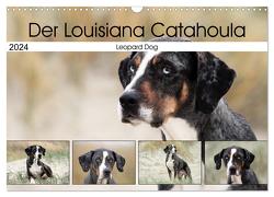 Der Louisiana Catahoula Leopard Dog (Wandkalender 2024 DIN A3 quer), CALVENDO Monatskalender von SchnelleWelten,  SchnelleWelten