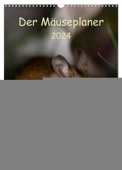 Der Mäuseplaner (Wandkalender 2024 DIN A3 hoch), CALVENDO Monatskalender von Photography by Nicole Peters,  Passion