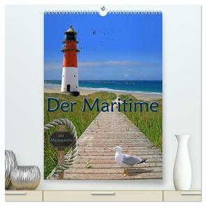 Der Maritime aus Mausopardia (hochwertiger Premium Wandkalender 2024 DIN A2 hoch), Kunstdruck in Hochglanz von Jüngling alias Mausopardia,  Monika