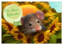 Der Maus Kalender (Wandkalender 2024 DIN A2 quer), CALVENDO Monatskalender von Paul - Babett's Bildergalerie,  Babett