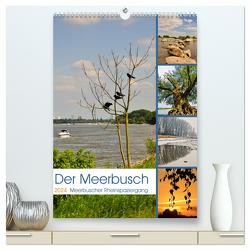 Der Meerbusch – Meerbuscher Rheinspaziergang (hochwertiger Premium Wandkalender 2024 DIN A2 hoch), Kunstdruck in Hochglanz von Hackstein,  Bettina