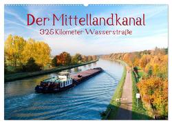 Der Mittellandkanal – 325 Kilometer Wasserstraße (Wandkalender 2024 DIN A2 quer), CALVENDO Monatskalender von Ellerbrock,  Bernd