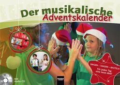 Der musikalische Adventskalender Inkl. CD von Christensen,  Lukas, Schmidmeier,  Carolin