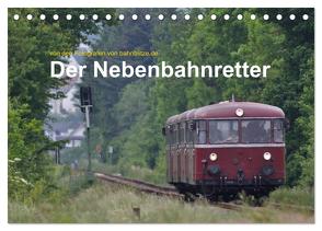 Der Nebenbahnretter (Tischkalender 2024 DIN A5 quer), CALVENDO Monatskalender von Jan van Dyk,  bahnblitze.de: