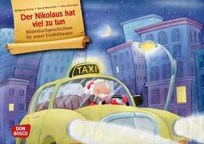 Der Nikolaus hat viel zu tun. Kamishibai Bildkartenset. von Baumgart,  Klaus, Hering,  Wolfgang, Meyerholz,  Bernd